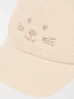 Casquette broderie tête d'animal garçon