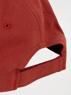 Casquette coloris rougie homme