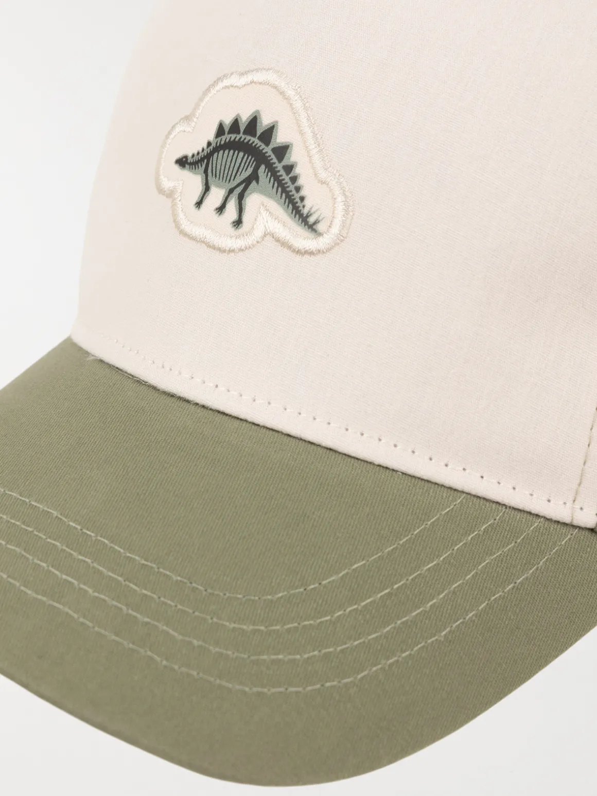 Casquette dinosaure vert army garçon
