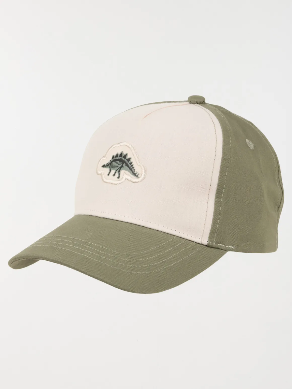 Casquette dinosaure vert army garçon