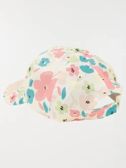 Casquette fille imprimée fleur