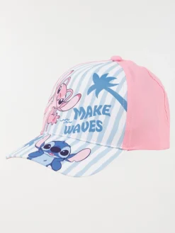 Casquette fille imprimée Stitch et Angel
