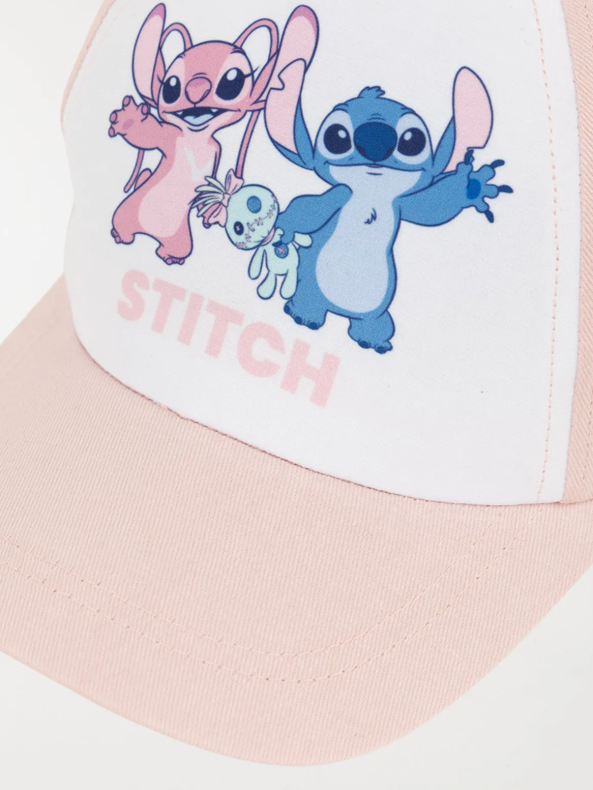 Casquette fille Stitch et Angel