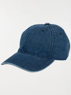 Casquette homme jean brut