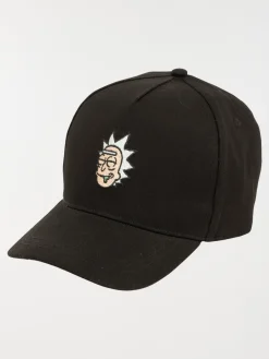 Casquette homme noire Rick et Morty