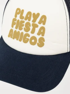 Casquette message en relief garçon