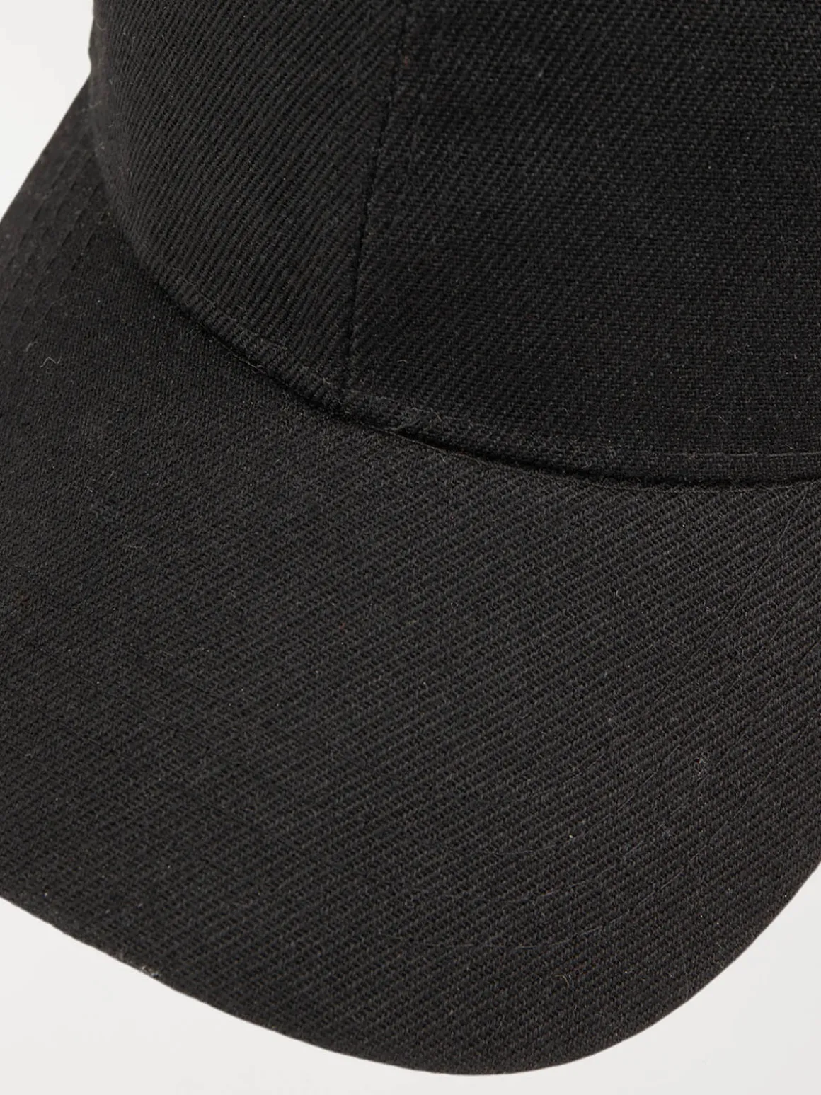 Casquette noire femme