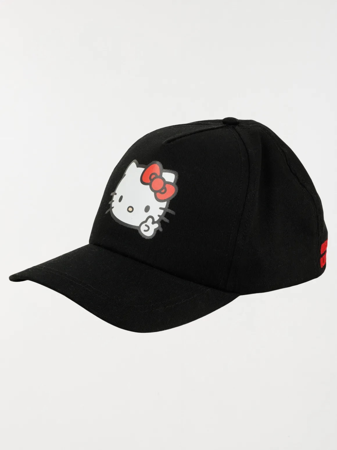 Casquette noire Hello Kitty femme