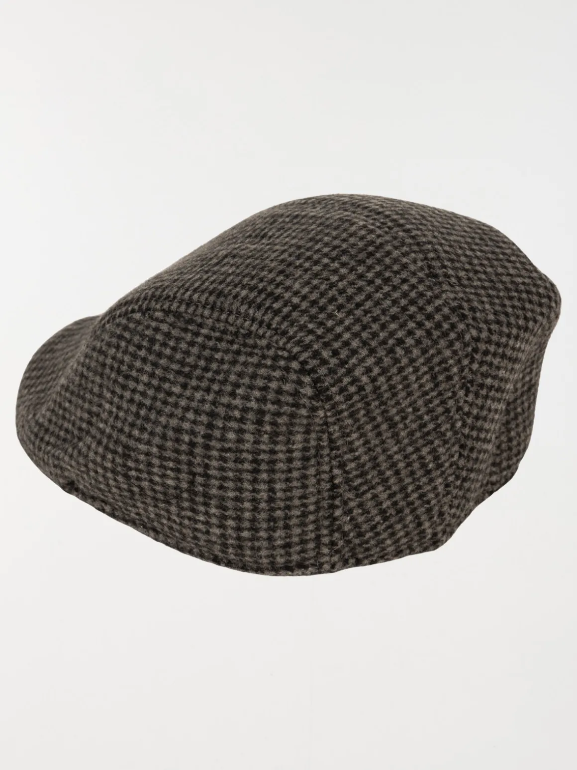 Casquette pied de poule homme