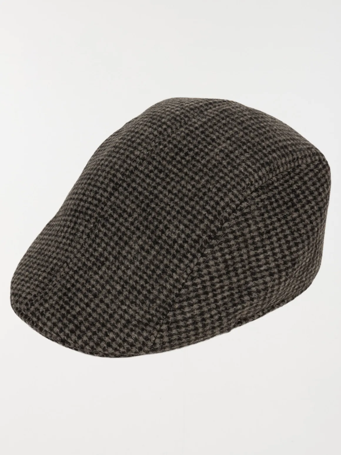 Casquette pied de poule homme