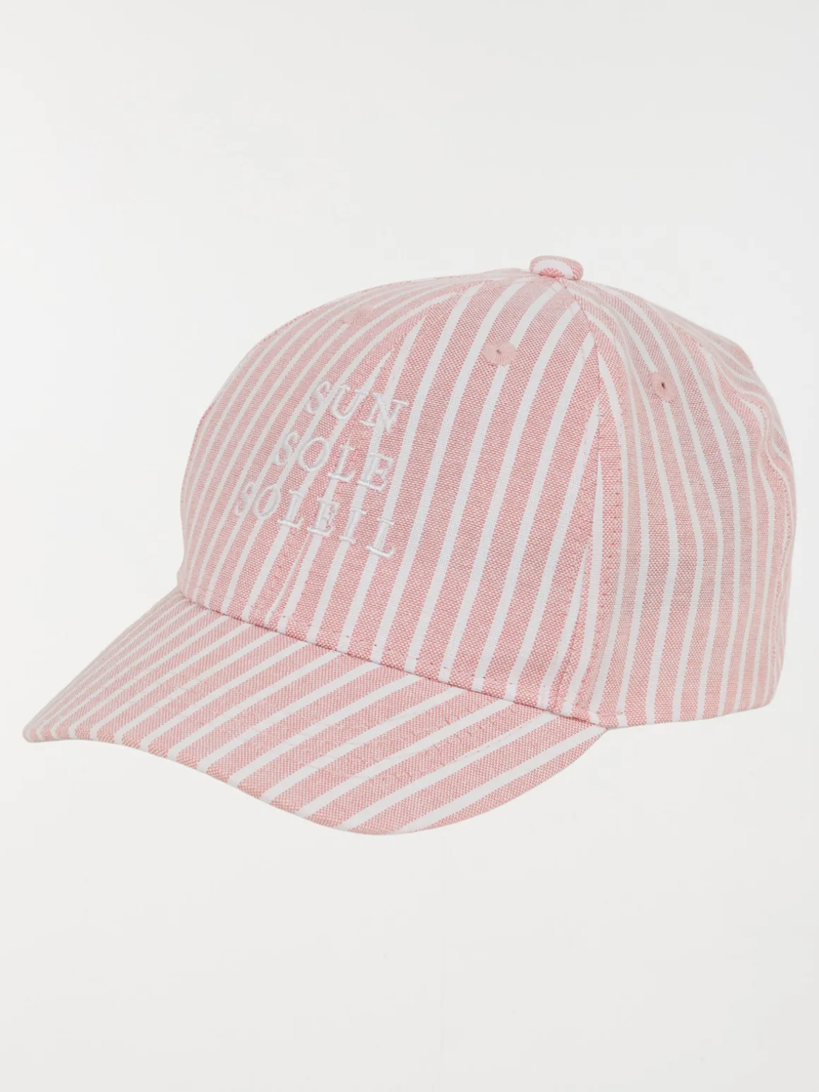 Casquette rayée fille