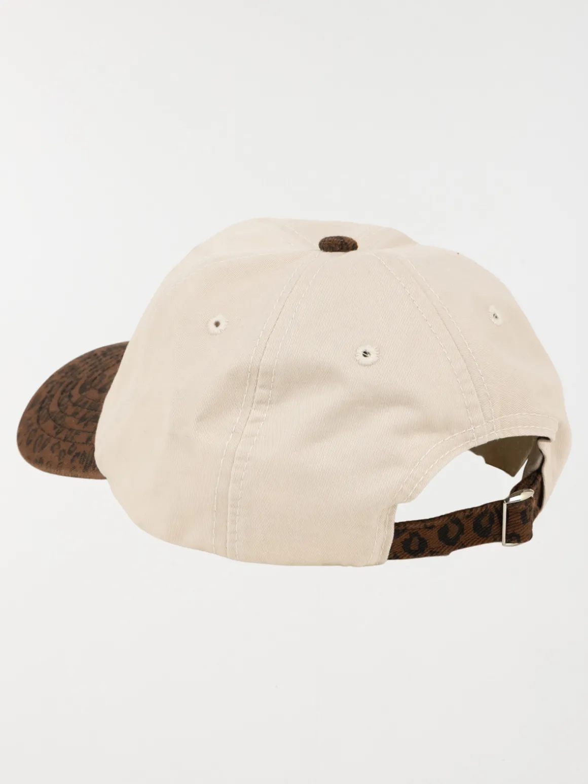 Casquette visière léopard femme