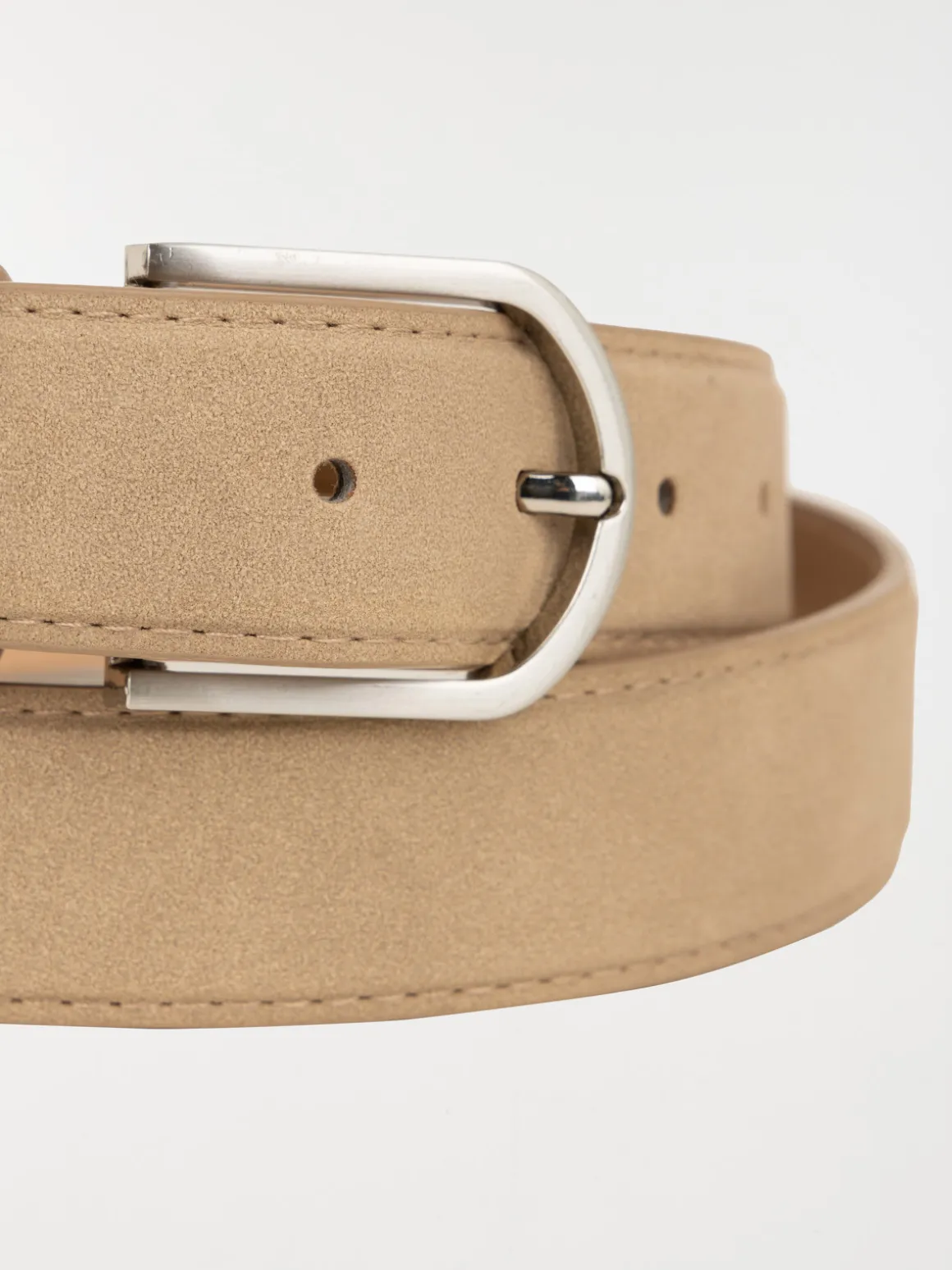 Ceinture beige homme