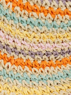 Chapeau multicolore fille