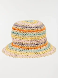 Chapeau multicolore fille