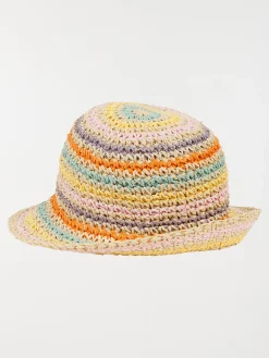 Chapeau multicolore fille