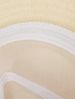 Chapeau paille marine enfant