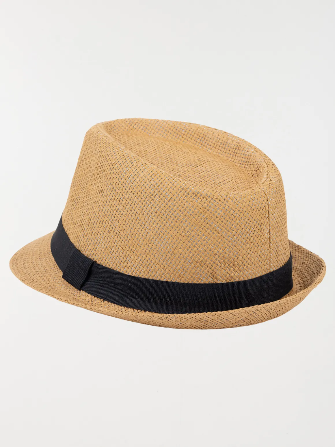 Chapeau paille ruban marine navy garçon