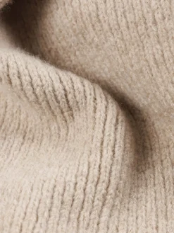 Écharpe femme camel chiné
