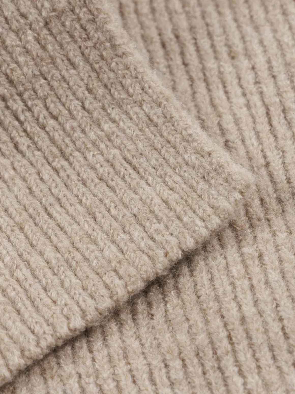Écharpe femme camel chiné