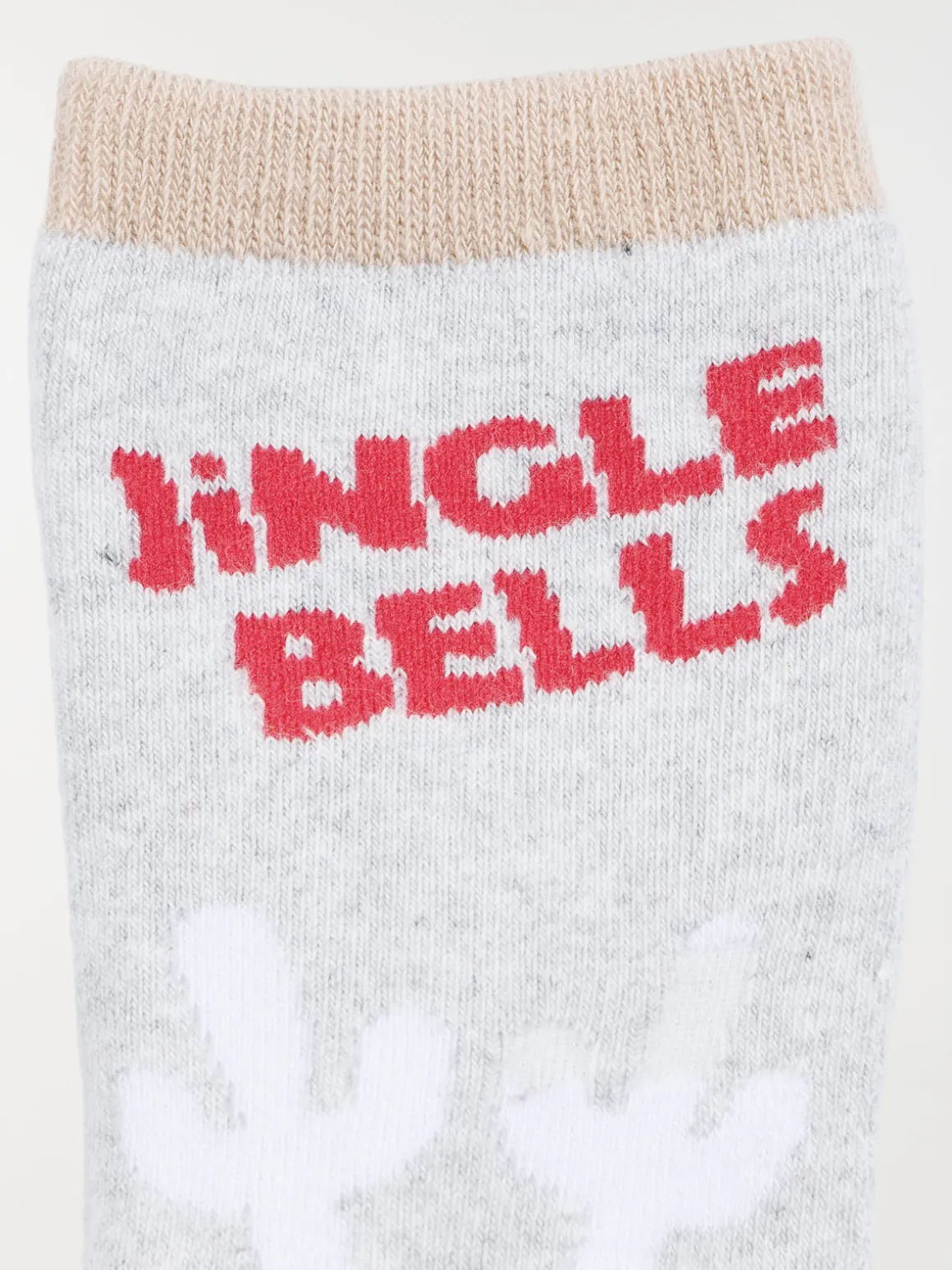Chaussette de Noël renne jingle bells