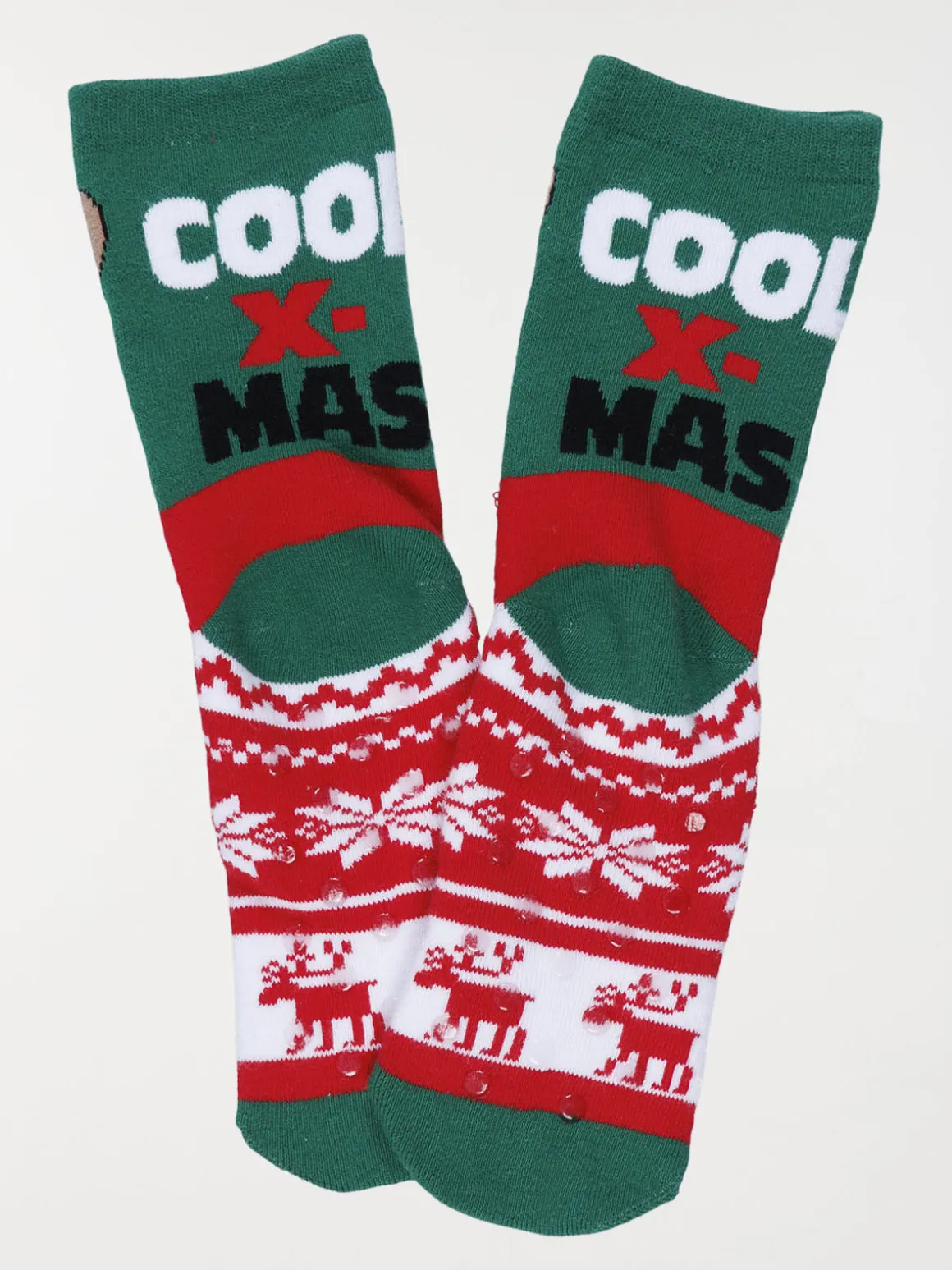 Chaussette de Noël renne lunette soleil