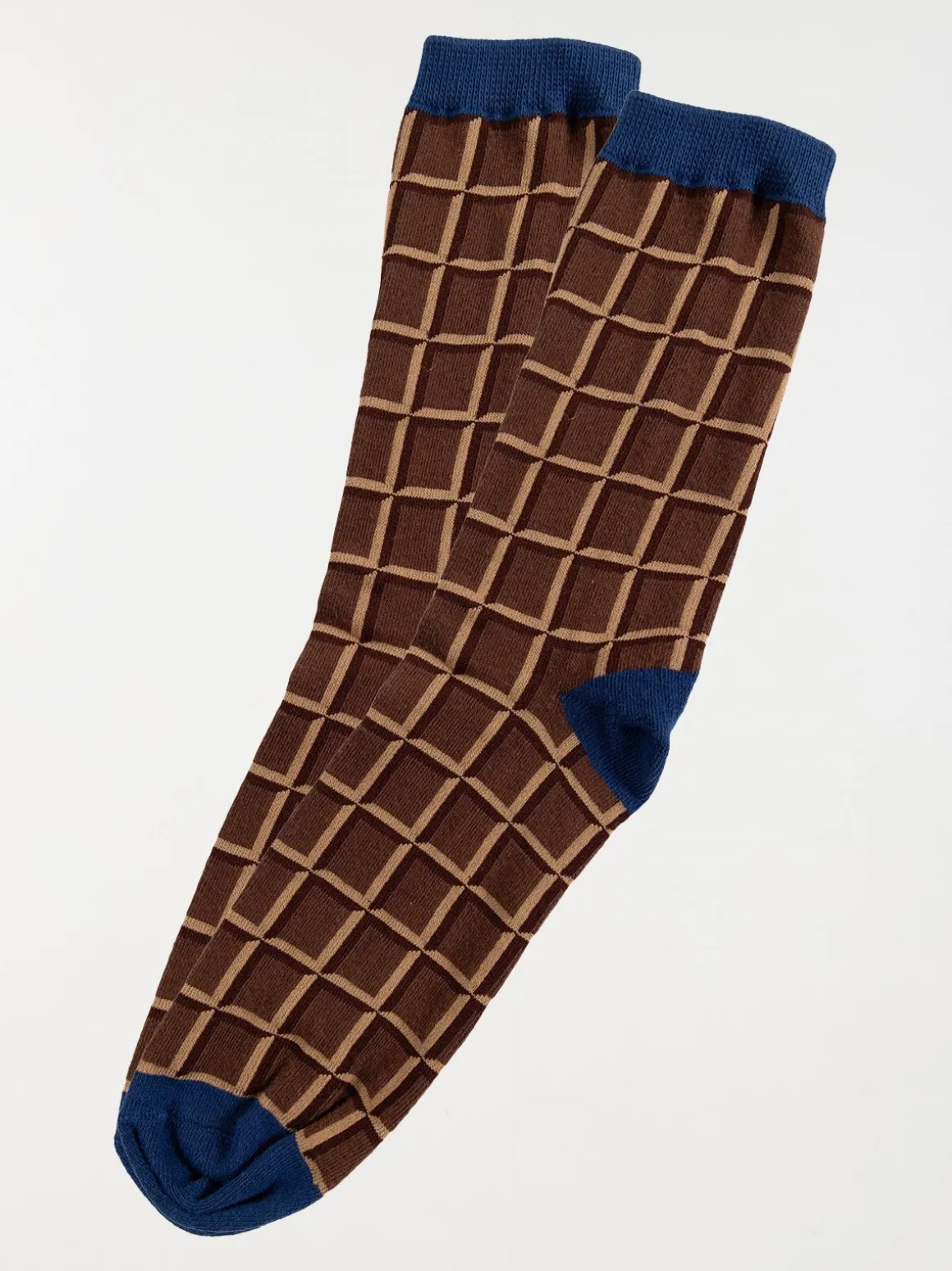 Chaussette tablette de chocolat homme