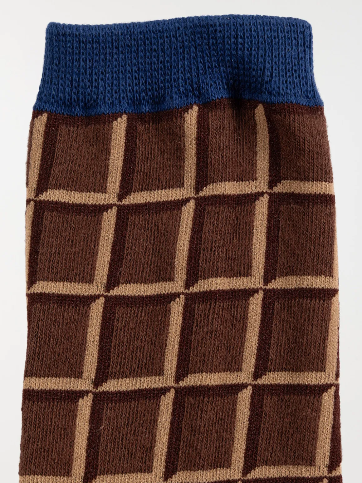 Chaussette tablette de chocolat homme