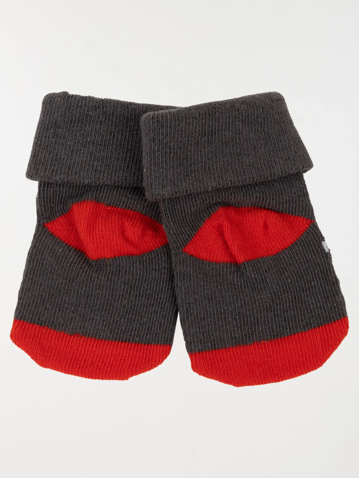 Chaussettes à pois et Père-Noël bébé