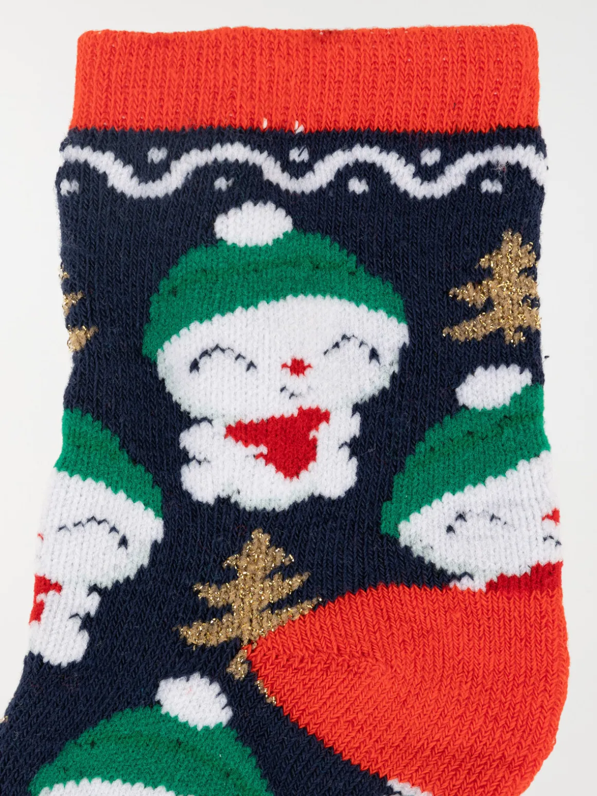 Chaussettes bonhomme de neige enfant