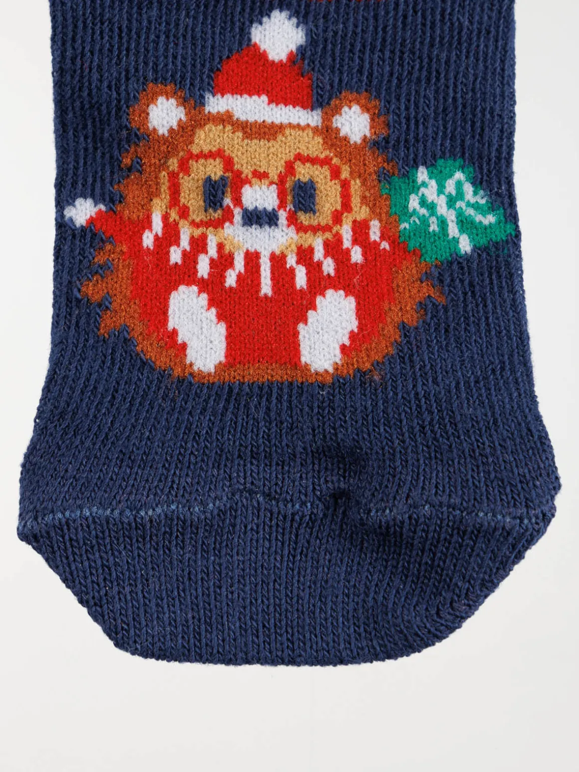 Chaussettes de noël hérisson bébé