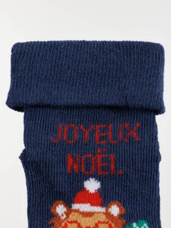 Chaussettes de noël hérisson bébé