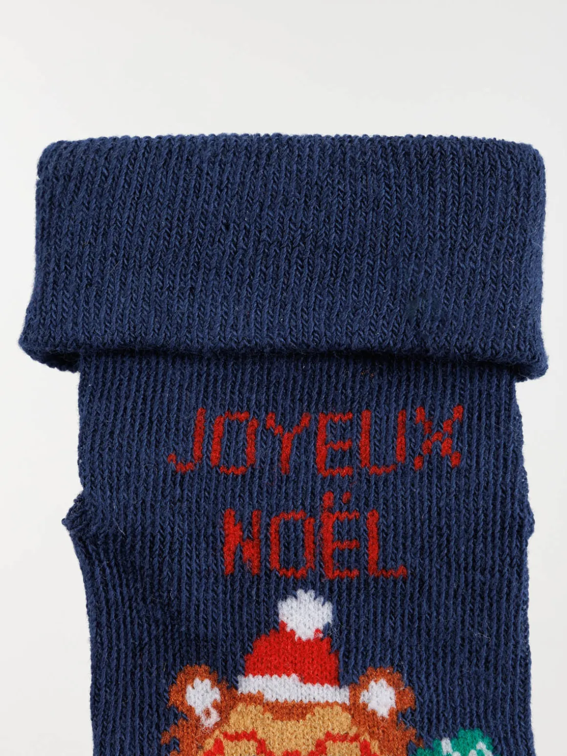 Chaussettes de noël hérisson bébé