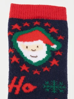 Chaussettes de Noël imprimées bébé