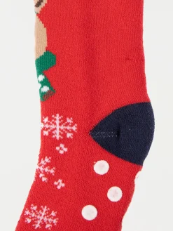 Chaussettes de Noël imprimées bébé