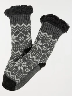 Chaussettes douces imprimées homme