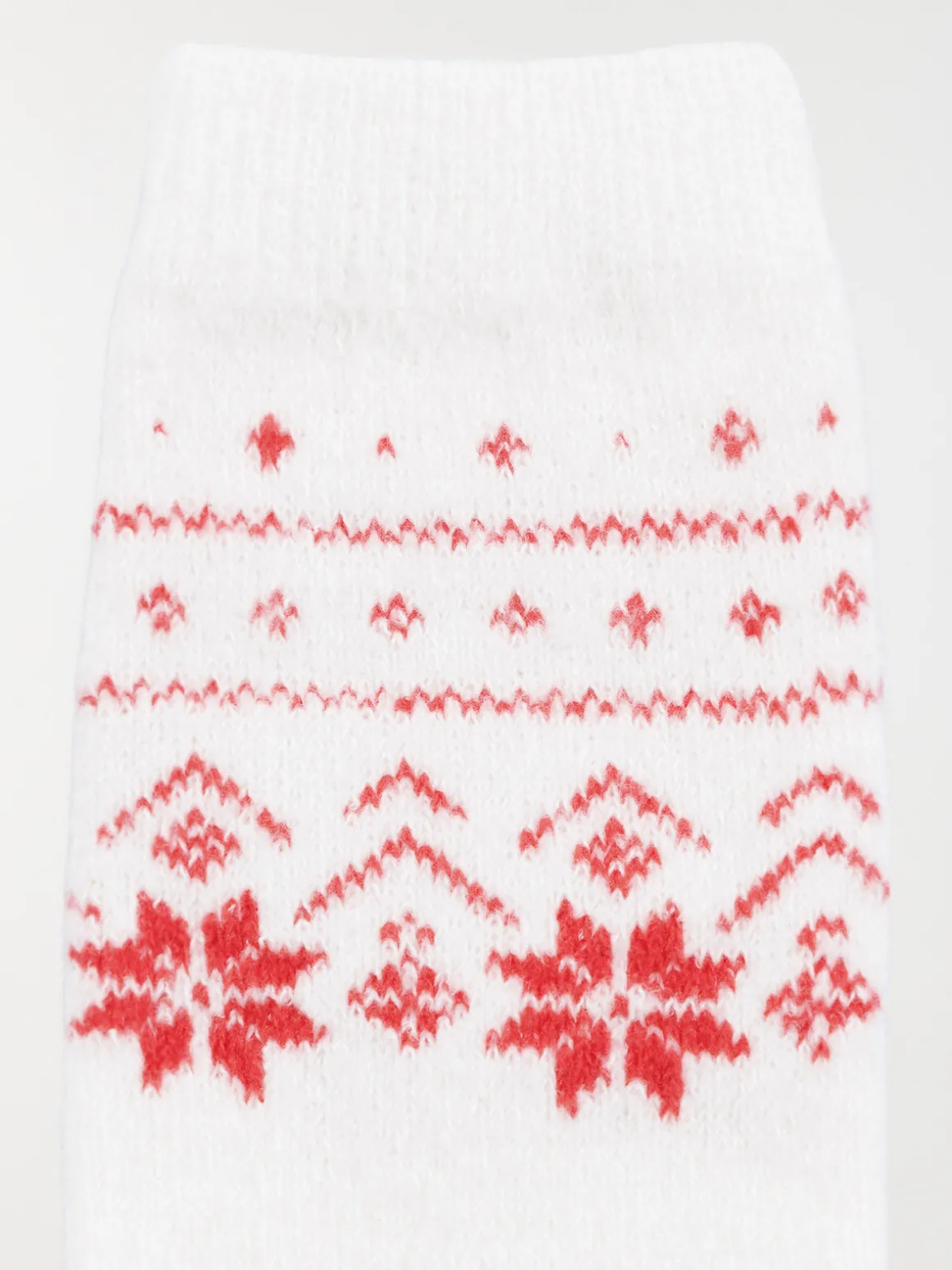 Chaussettes douces imprimé de noël femme