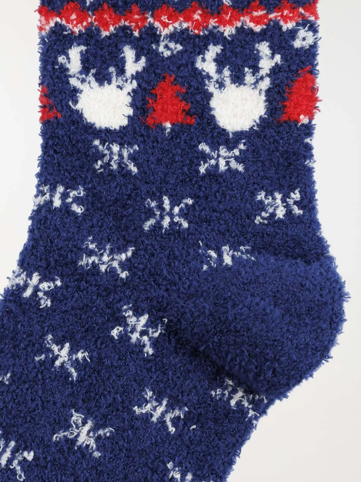 Chaussettes douces motifs de noël femme