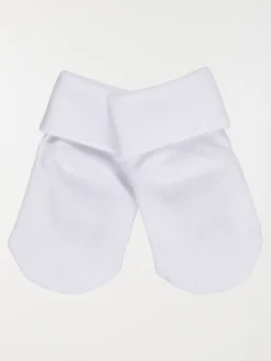 Chaussettes j'aime papi blanc bébé