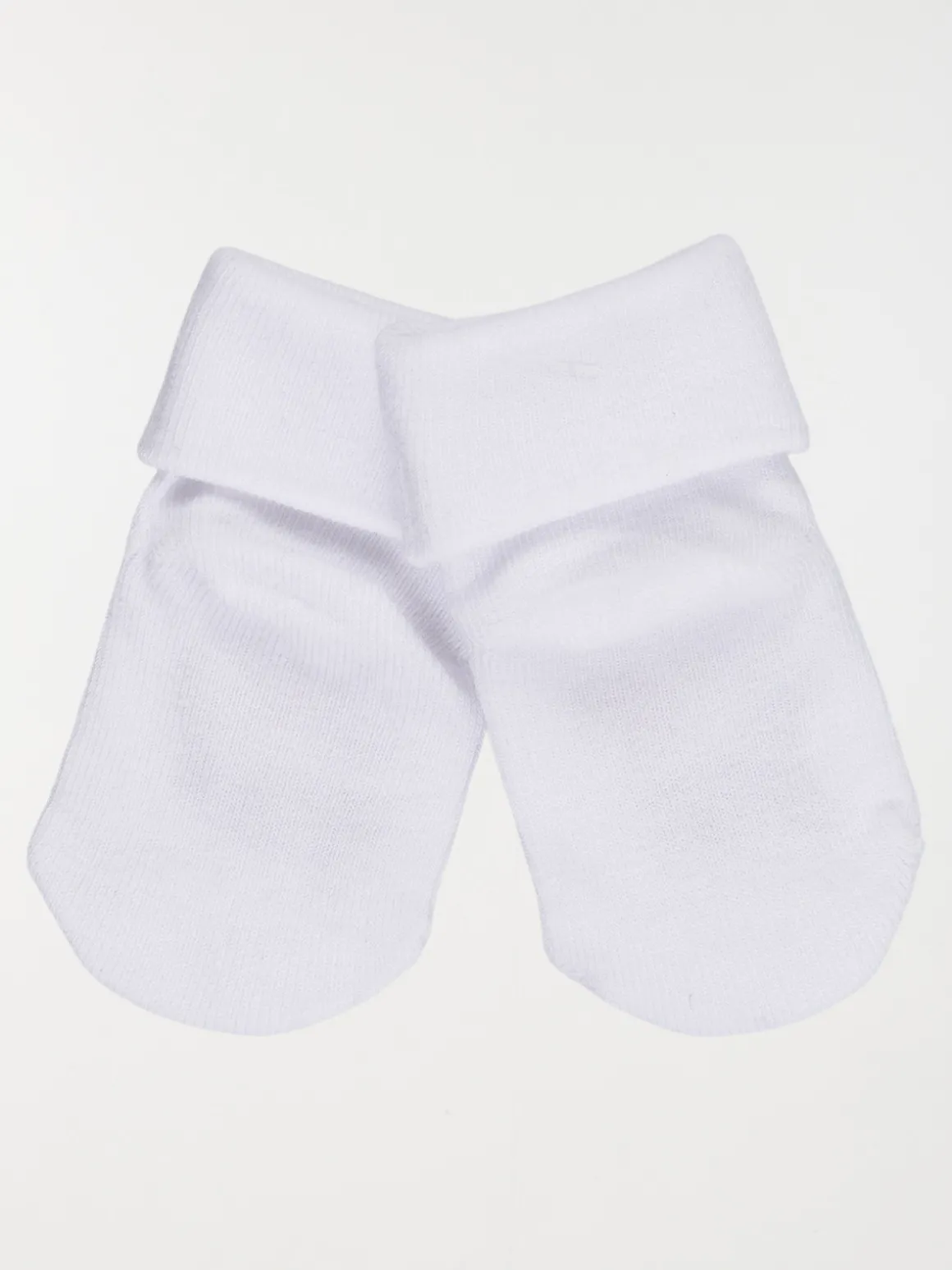 Chaussettes j'aime papi blanc bébé