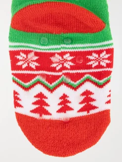 Chaussettes motif père-noël enfant