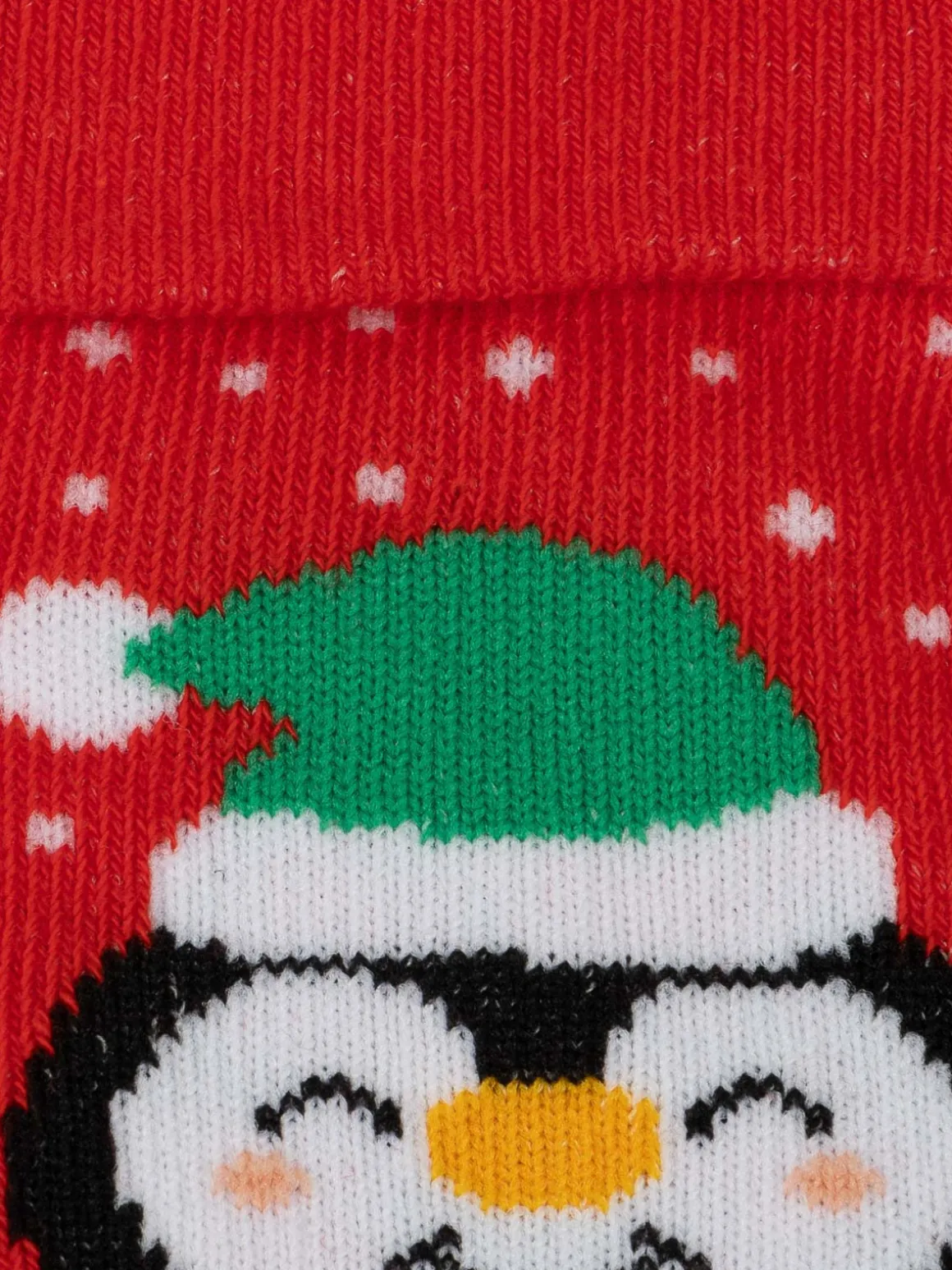 Chaussettes pingouin de Noël bébé