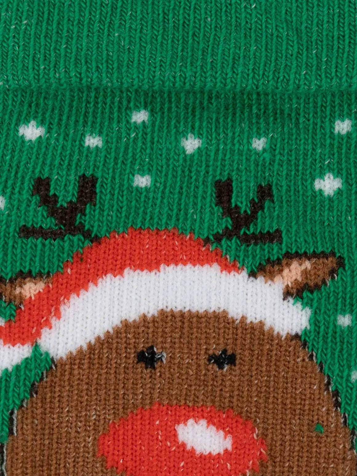 Chaussettes renne de Noël bébé