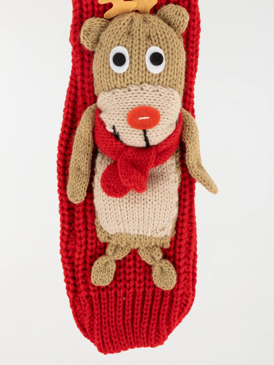 Chaussettes renne de noël enfant