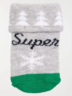Chaussettes super noël bébé