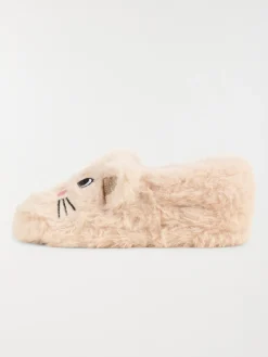 Chausson animal beige fille (24-30)