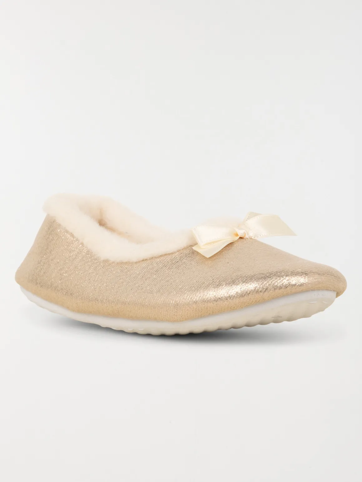 Chausson ballerine noeud femme (37-42)
