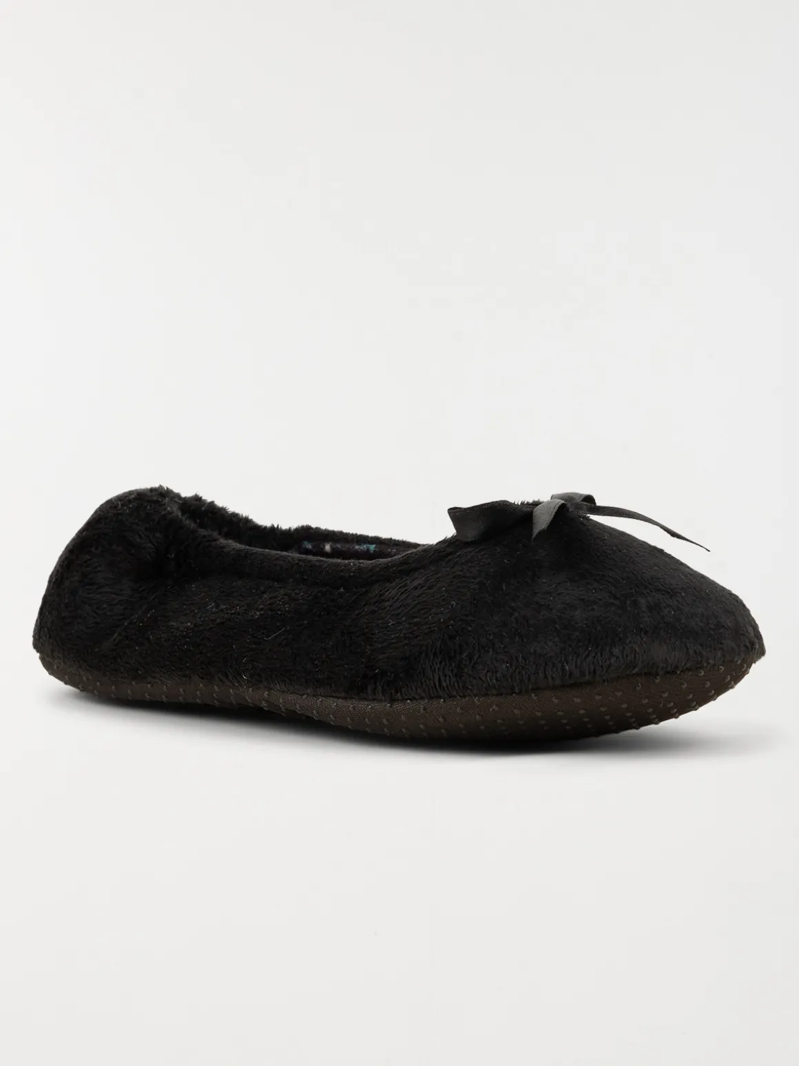 Chausson ballerine noir femme (36-41)