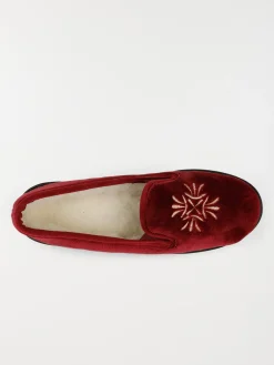 Chausson bordeaux femme (36-41)