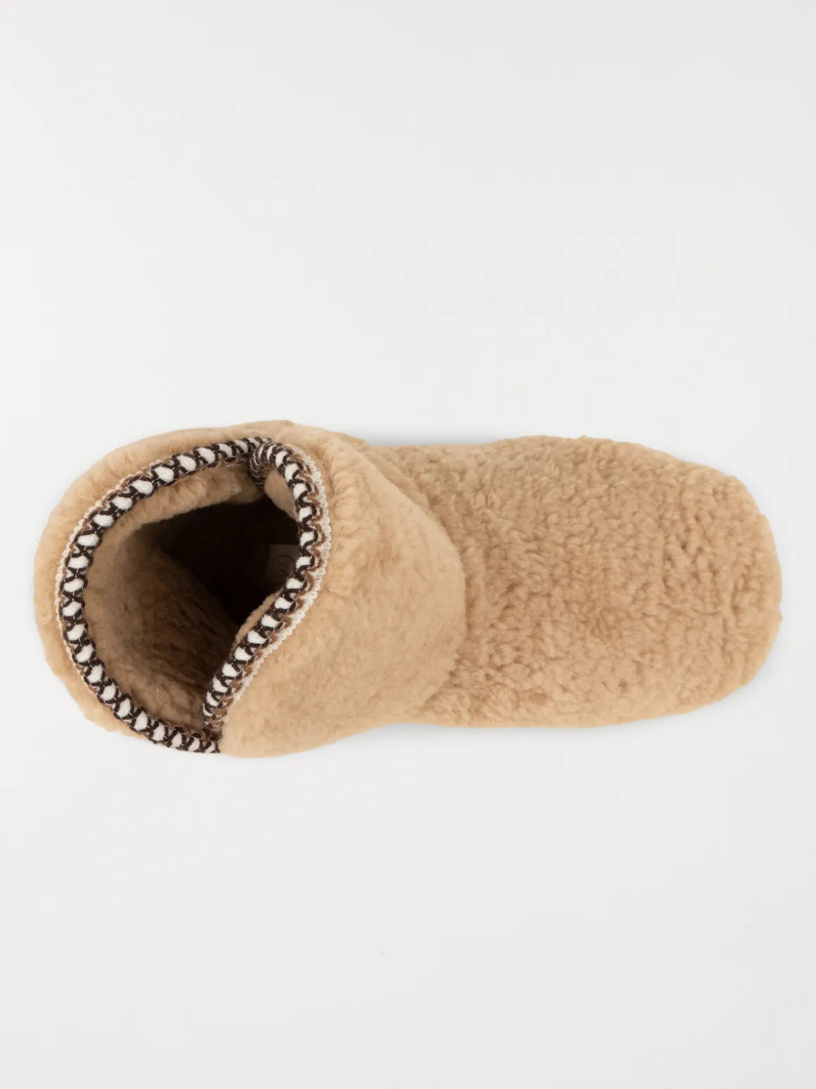 Chausson botte femme camel (36-41)